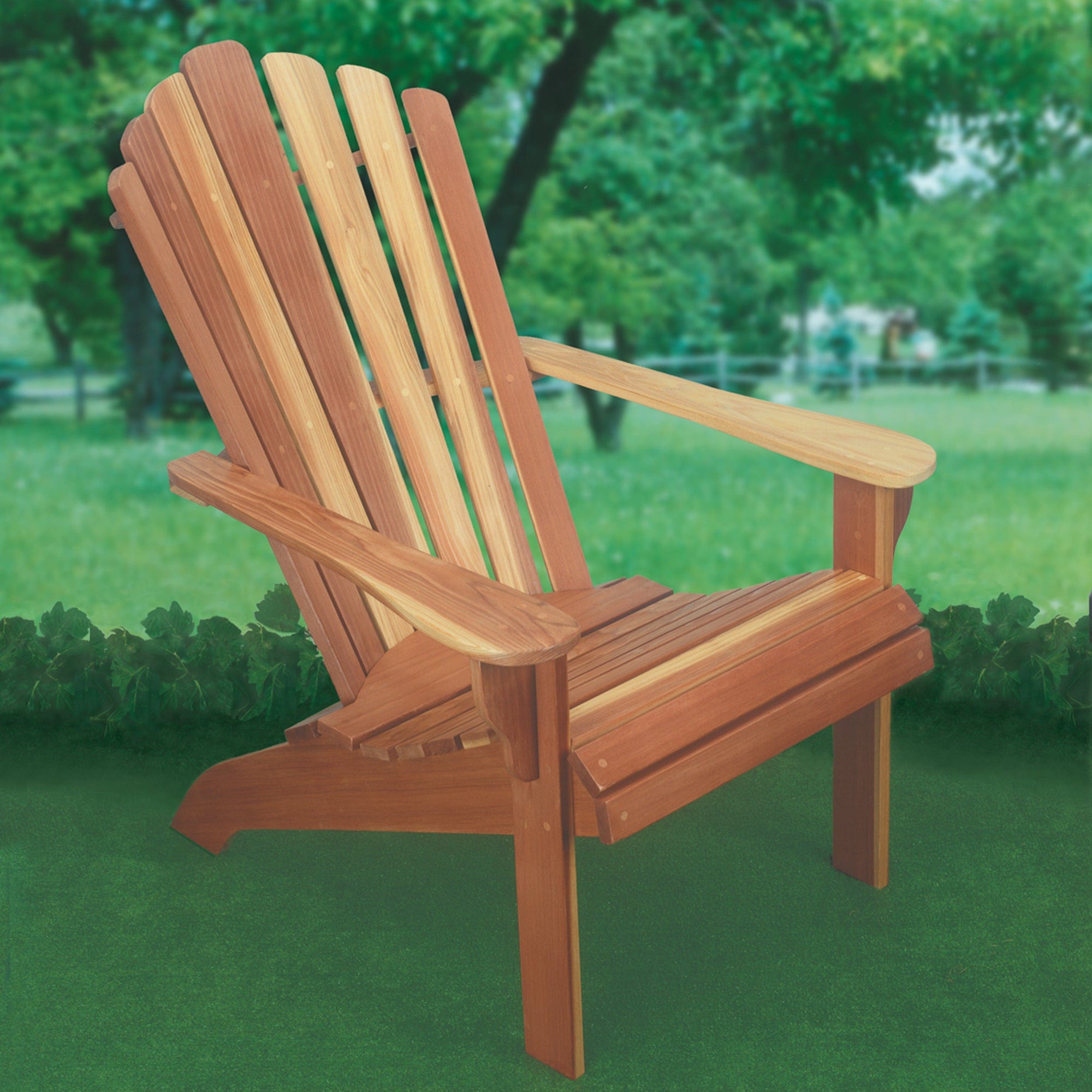 Woodworking Project Paper Plan to Build Adirondack Chair alt 0
