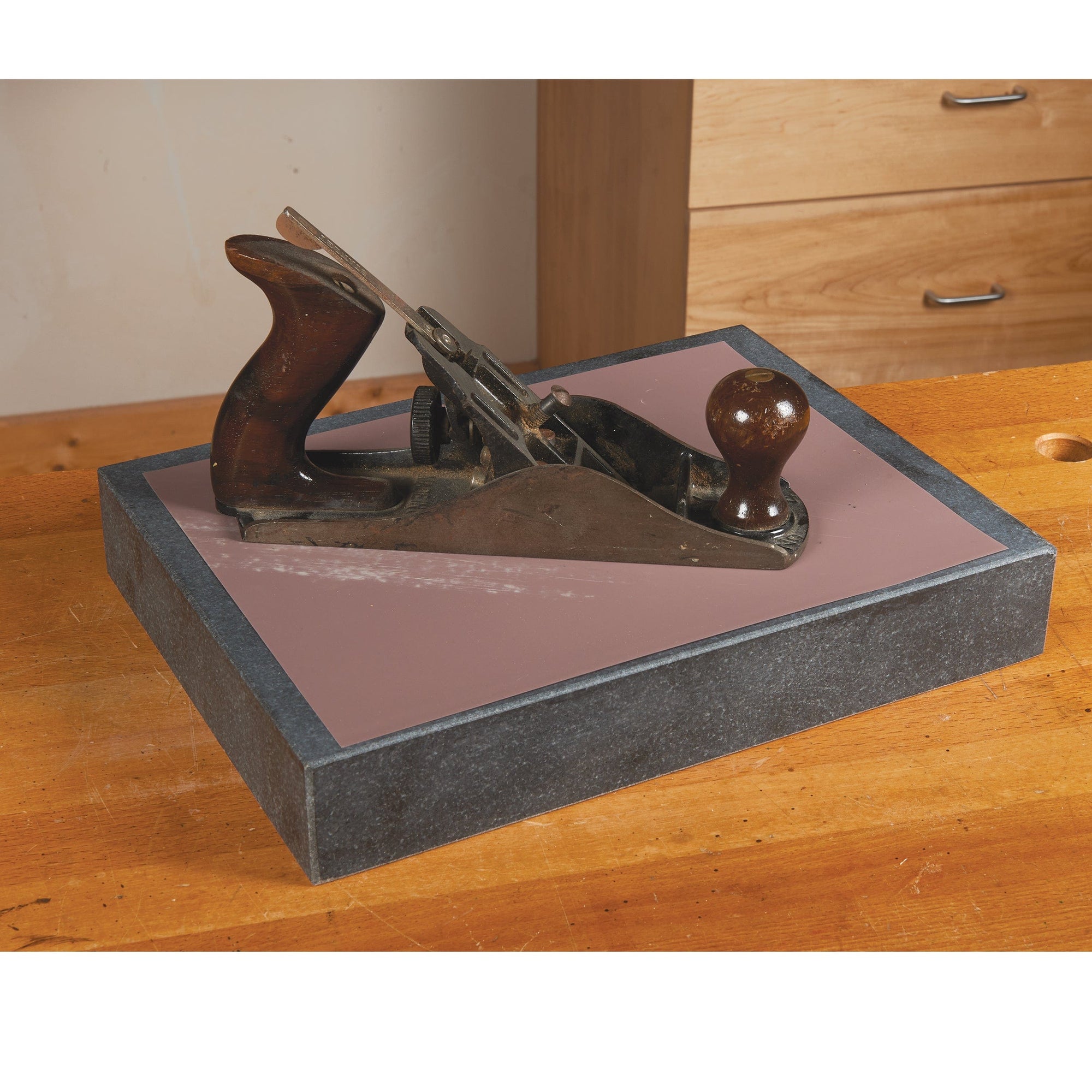 Granite Surface Plate - 2" x 9" x 12" - Grade A alt 0