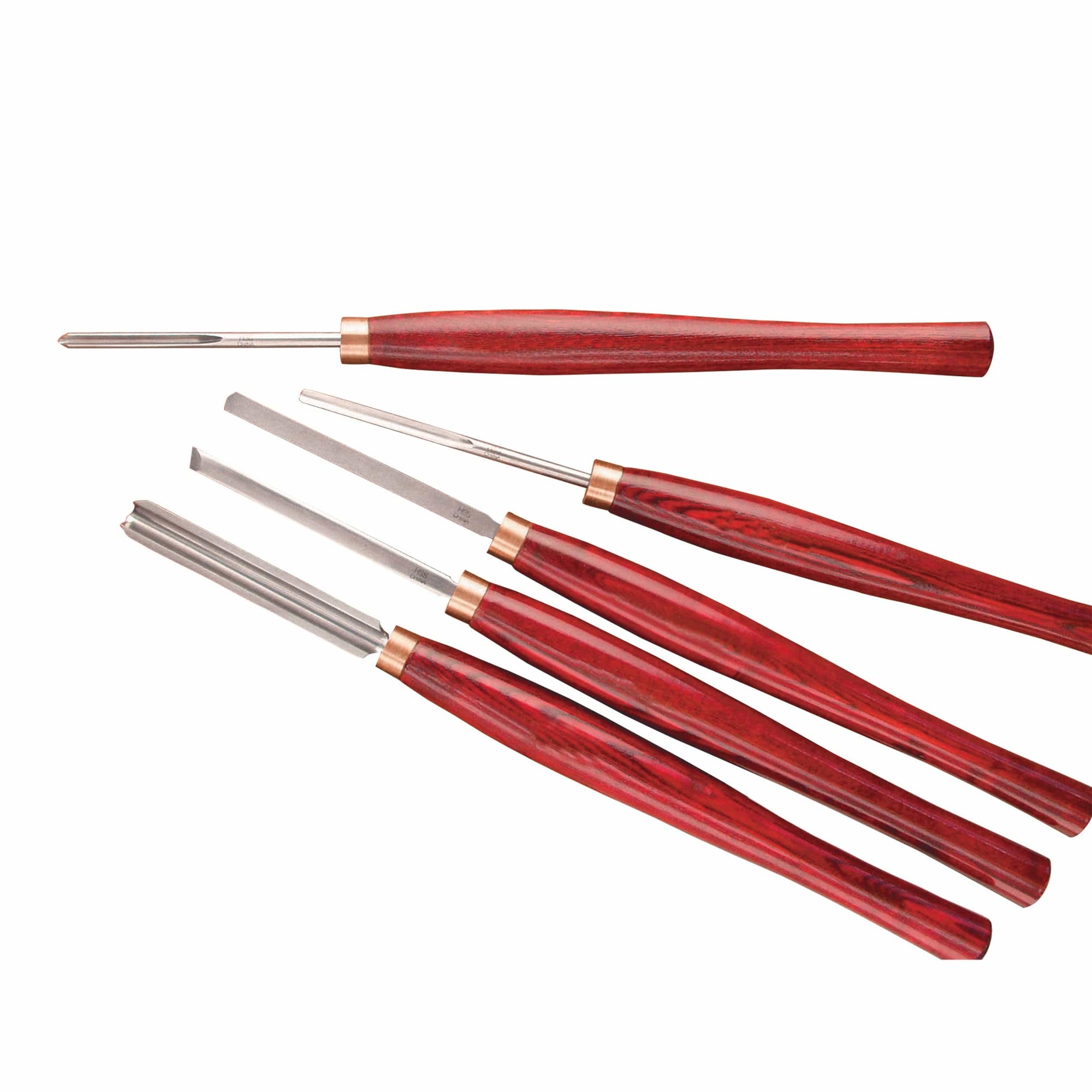 Beginner's Turning Set - High Speed Steel - 5 Piece alt 0
