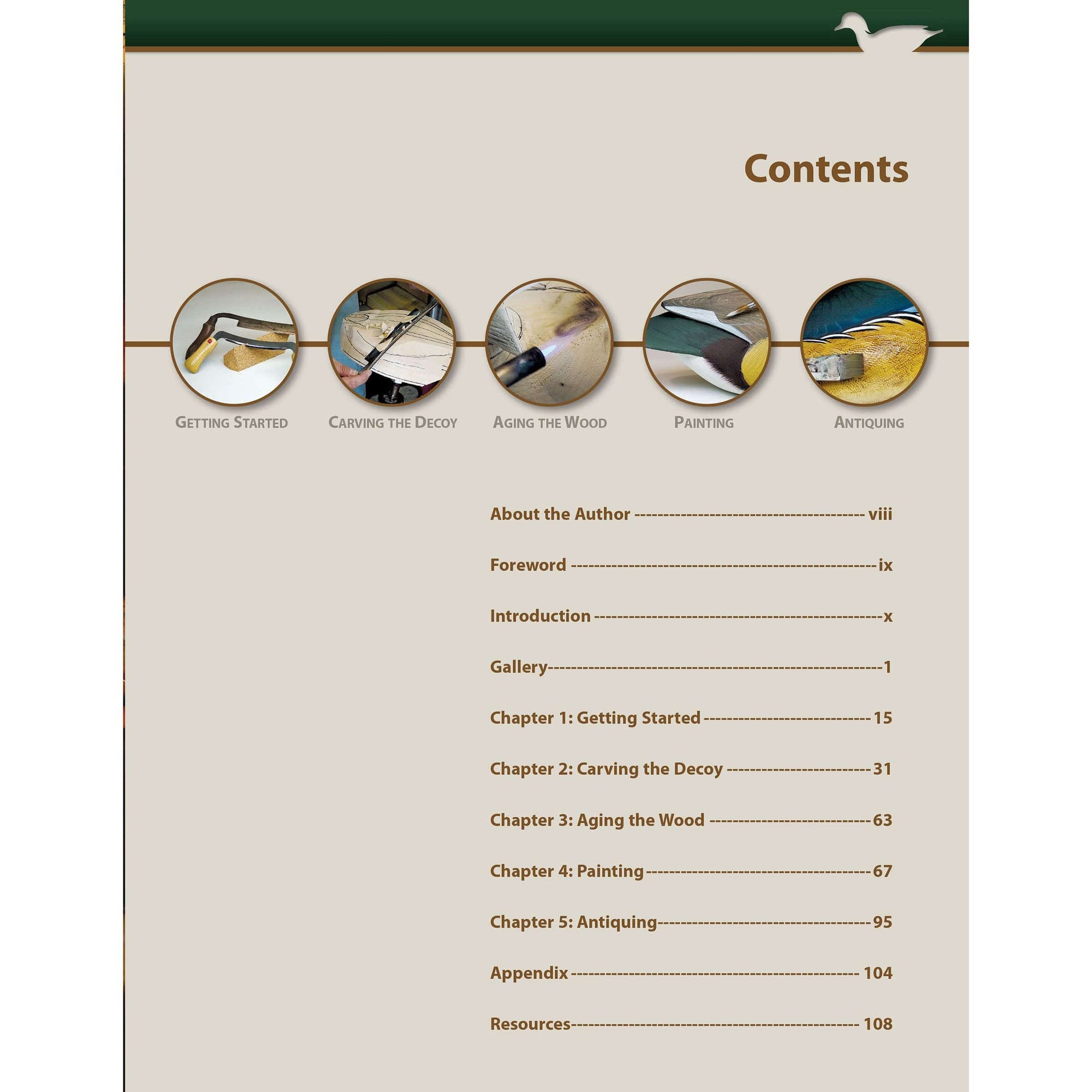 Antique-Style Duck Decoys: Contemporary Techniques to Carve and Paint in the Folk Art Tradition alt 0