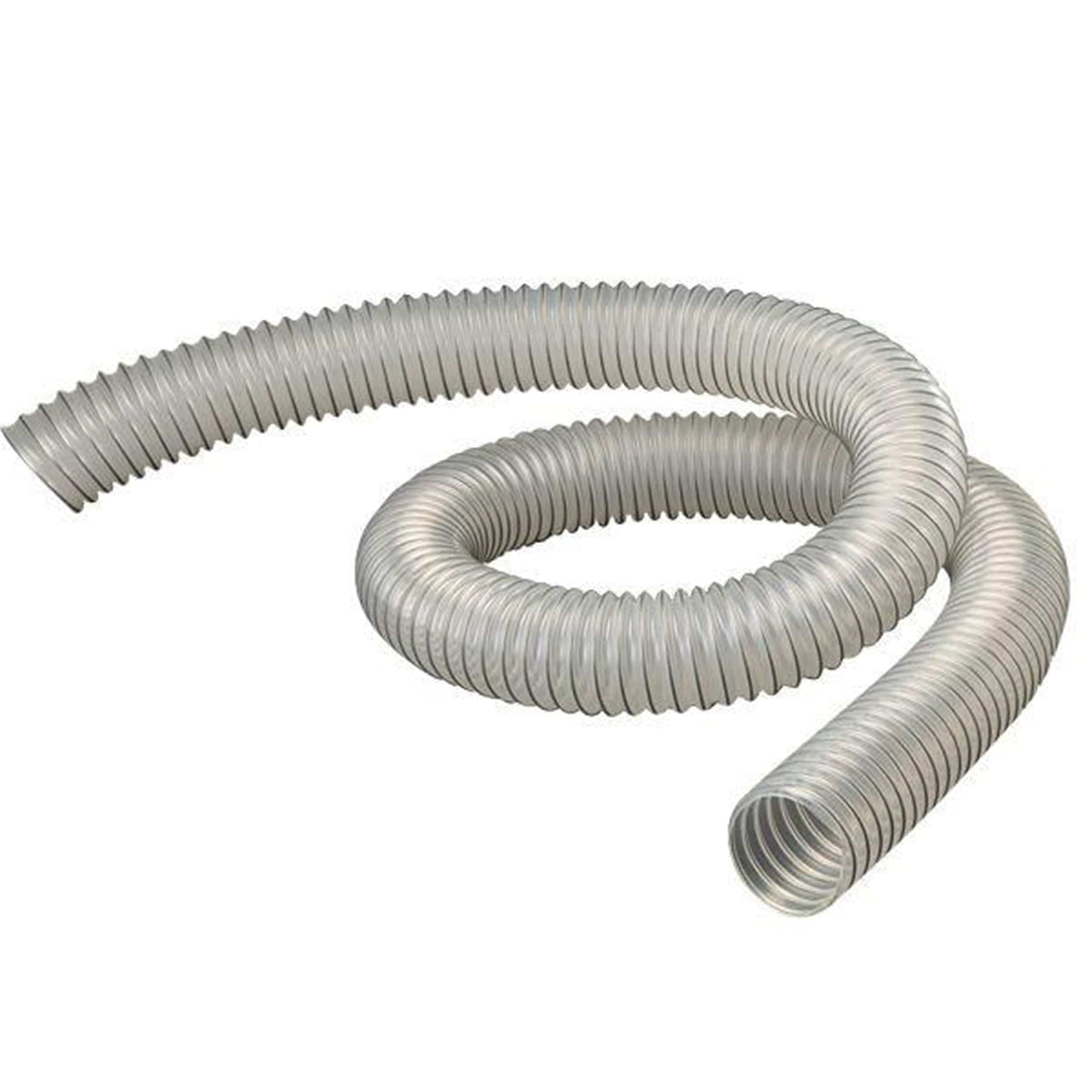 2.5" x 10' Flexthane Dust Collection Hose - Clear alt 5