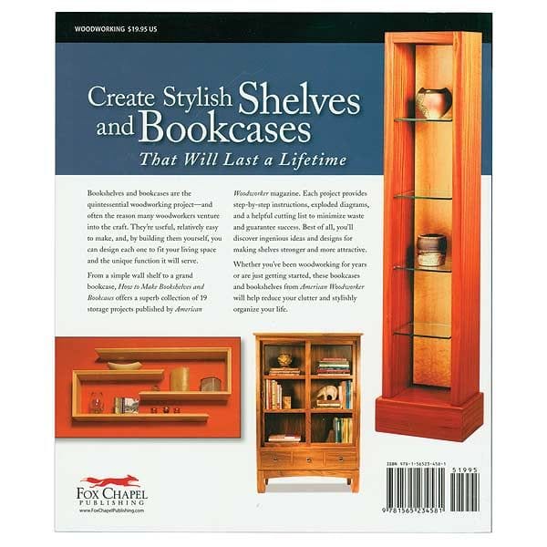 How to Make Bookshelves & Bookcases alt 0