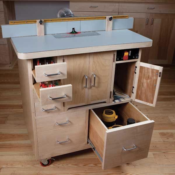 Router Table - Downloadable Plan alt 0
