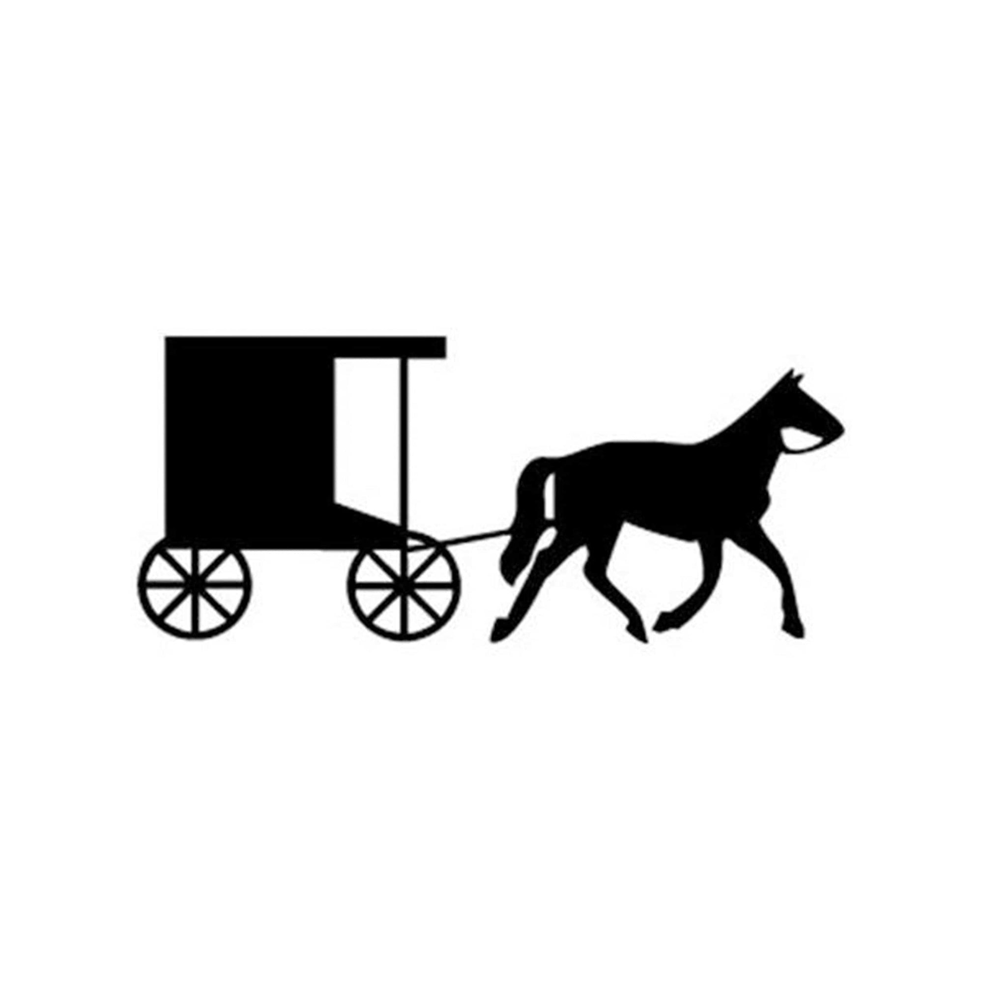 Woodworking Project Paper Plan to Build Horse and Buggy Shadow Pattern alt 0