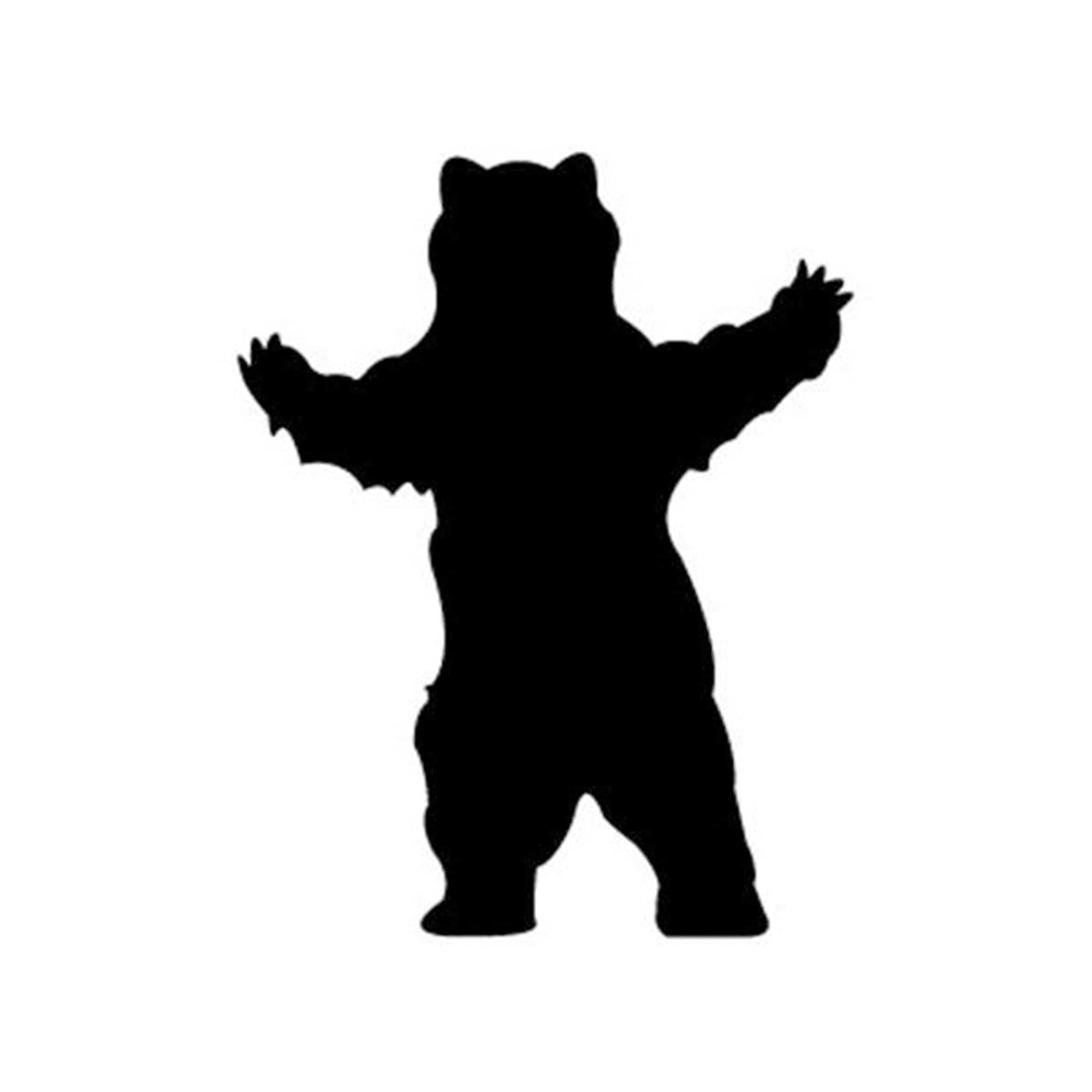 Woodworking Project Paper Plan to Build 5' Growling Grizzly Shadow alt 0