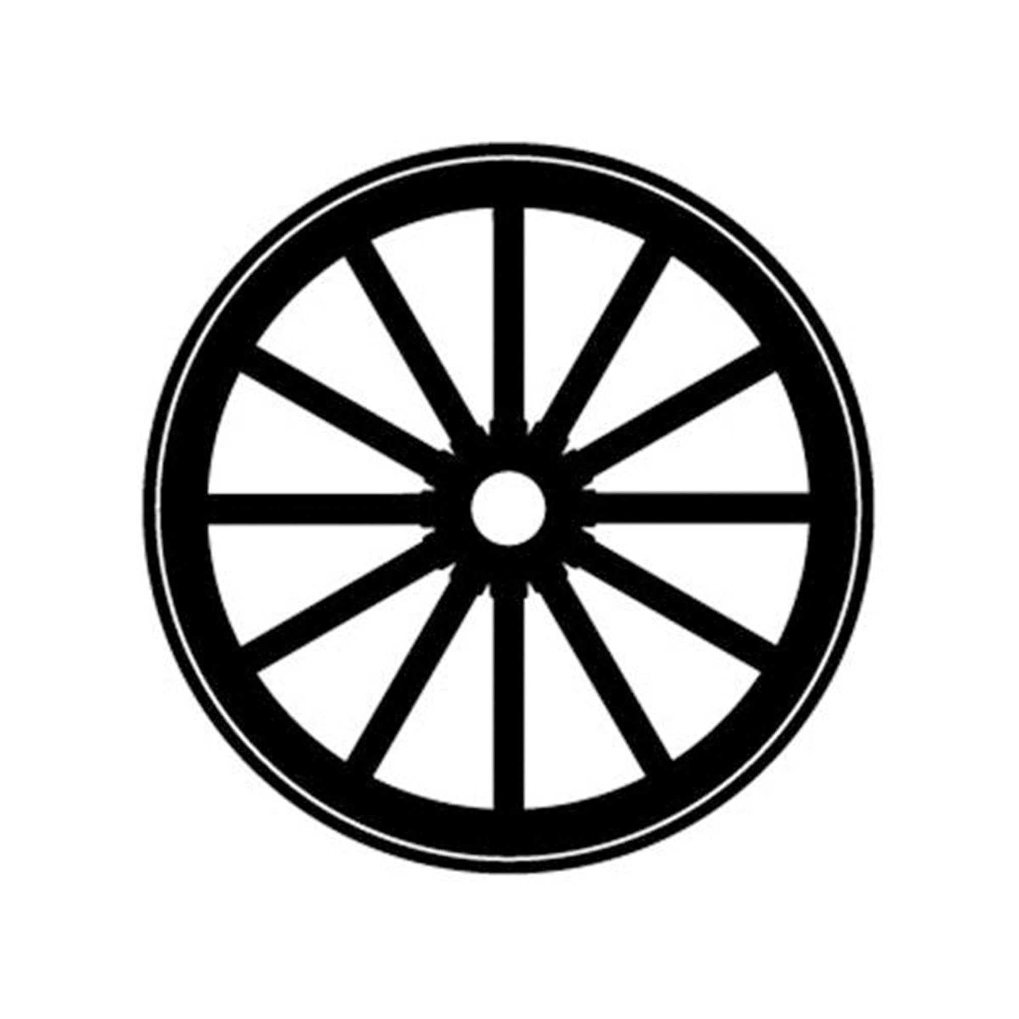 Woodworking Project Paper Plan to Build Wagon Wheel Shadow alt 0