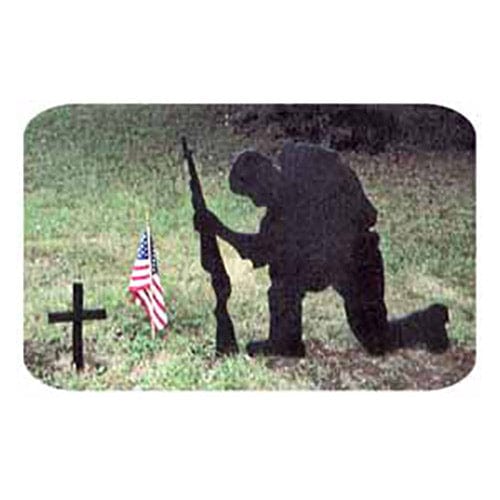 Woodworking Project Paper Plan to Build Praying Soldier Shadow alt 0