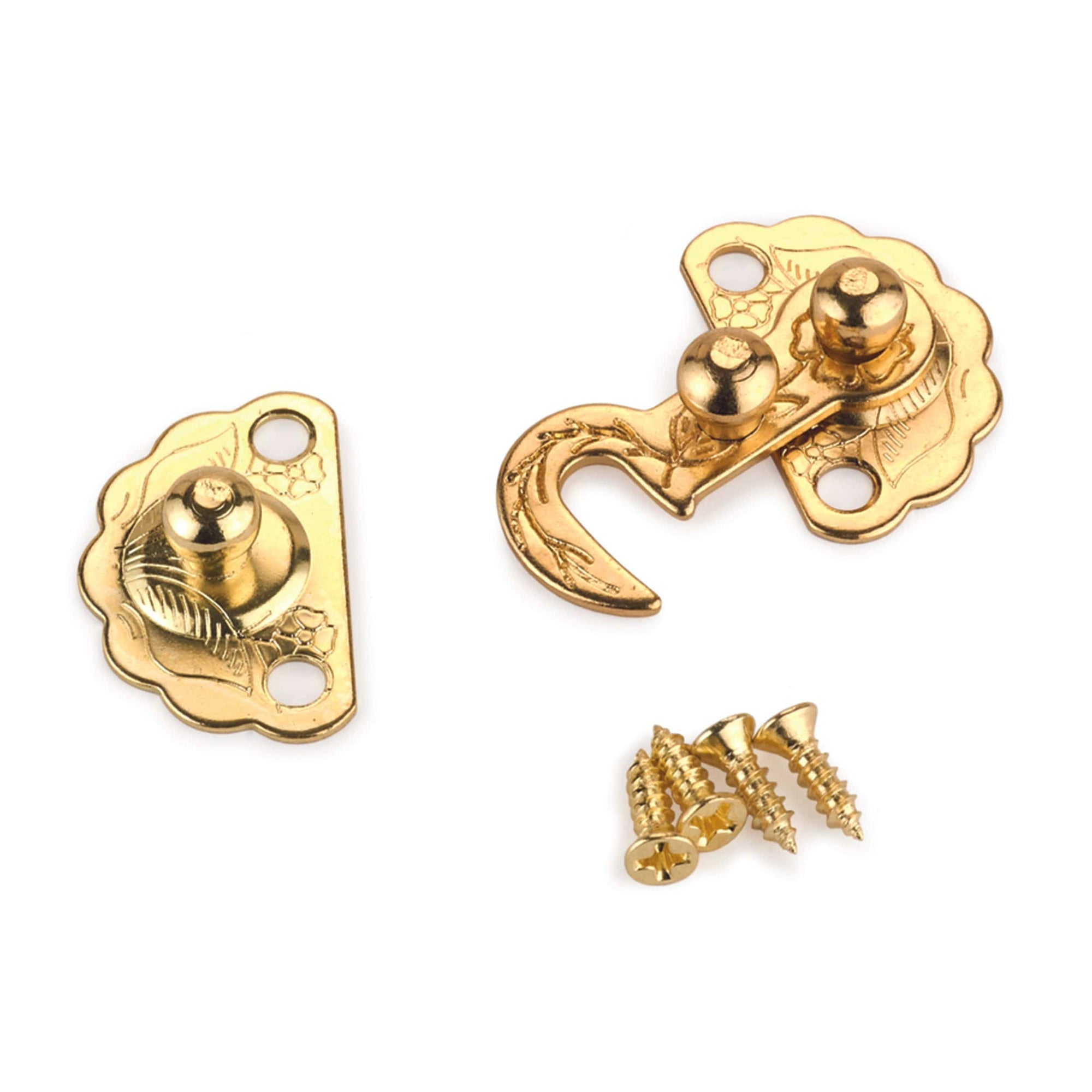 Small Box Hook Latch 30 mm x 22 mm alt 0