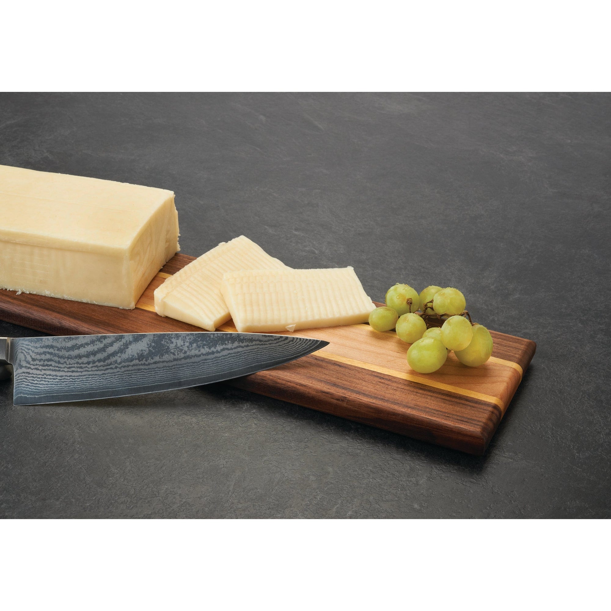 3/4" x 5" x 16" Walnut, Maple & Yellowheart Cutting Board Kit alt 0