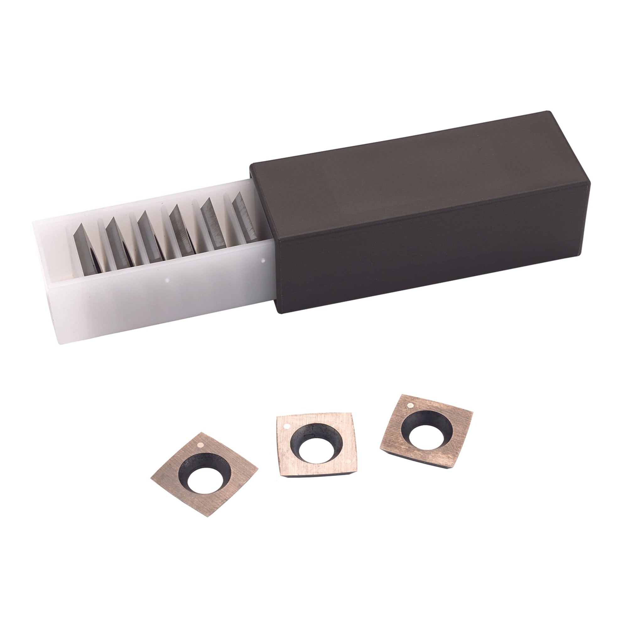 Replacement Carbide Inserts for Byrd Shelix Cutterheads - 10 Pack alt 0