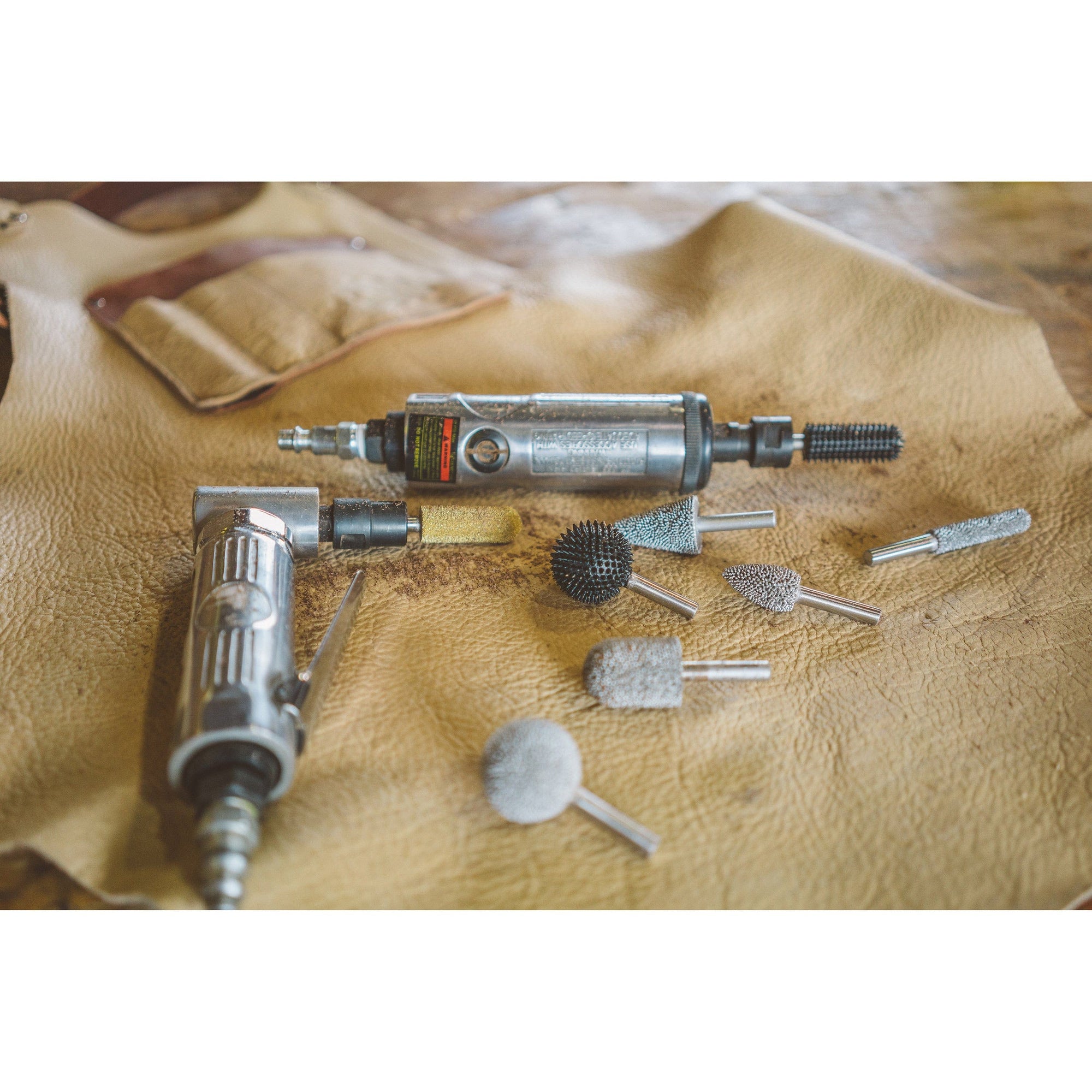 Original Flame Burr, 1/4" Shaft, Fine (1/2" x 1") alt 0