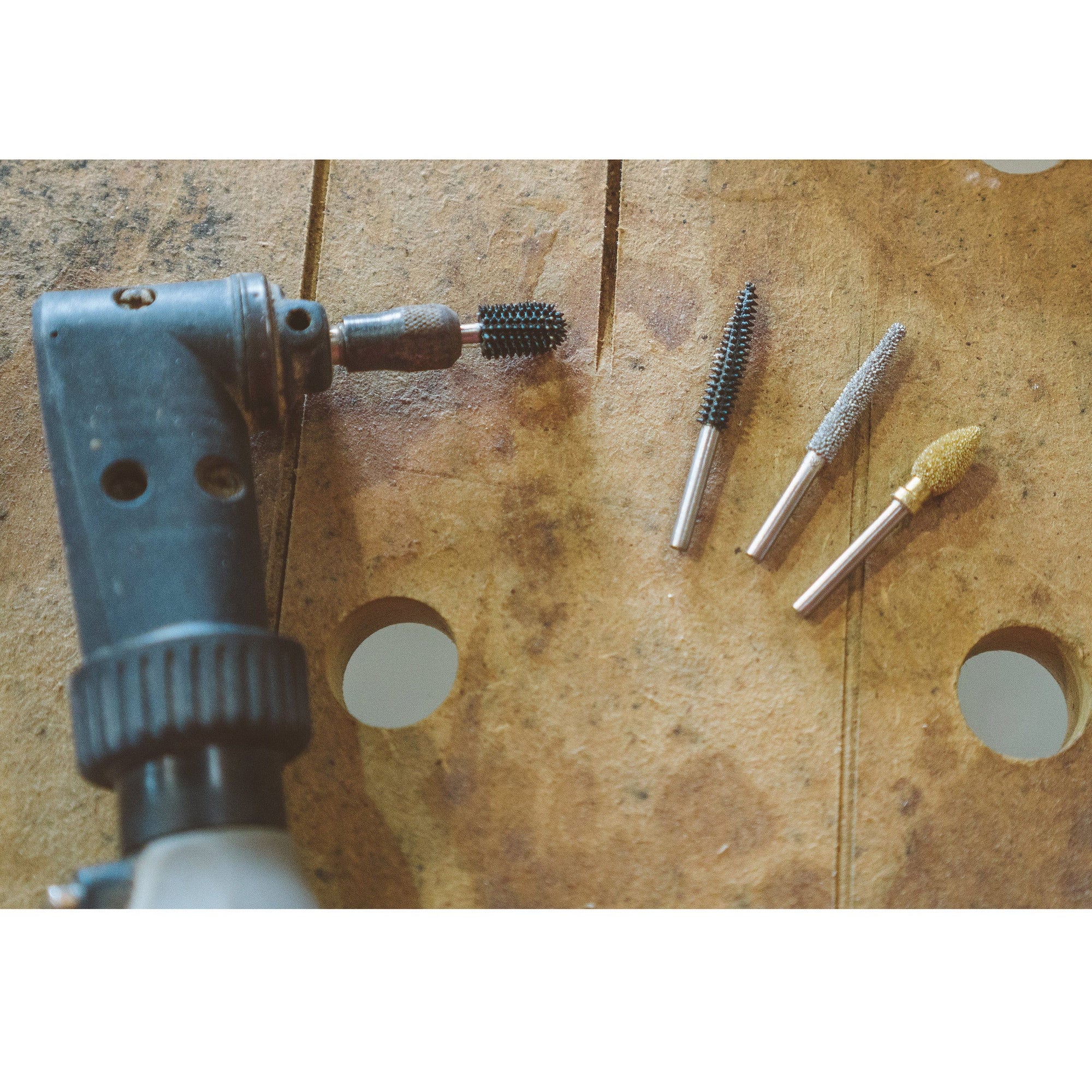 Original Cylinder Burr, 1/8" Shaft, Fine (1/8" x 7/8") alt 0