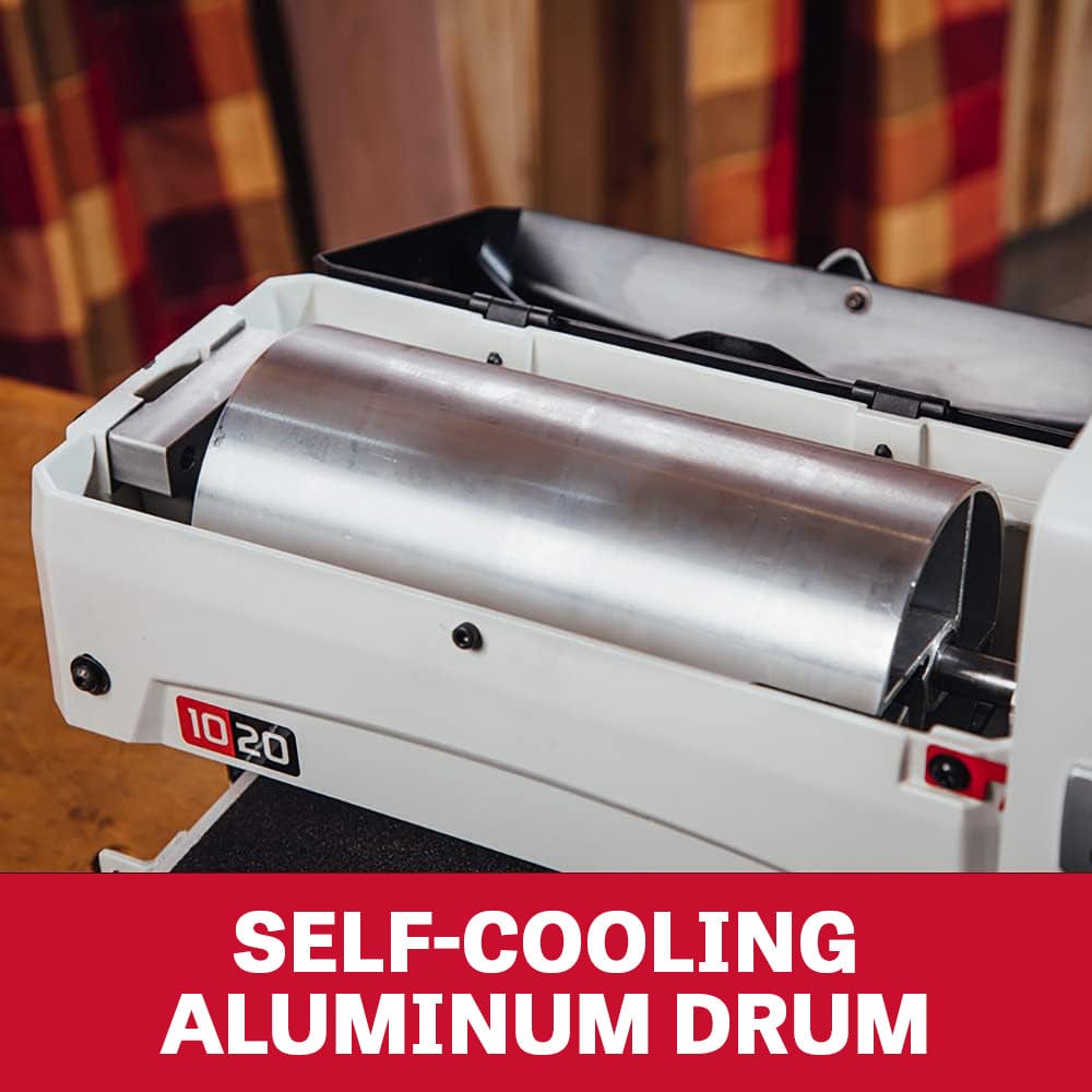 10" Benchtop Drum Sander - 1 HP 1 PH 115V - JWDS-1020