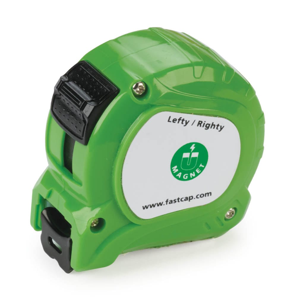 Lefty/Righty Mini Pro Carpenter Tape Measure 6' with Built-In Magnet