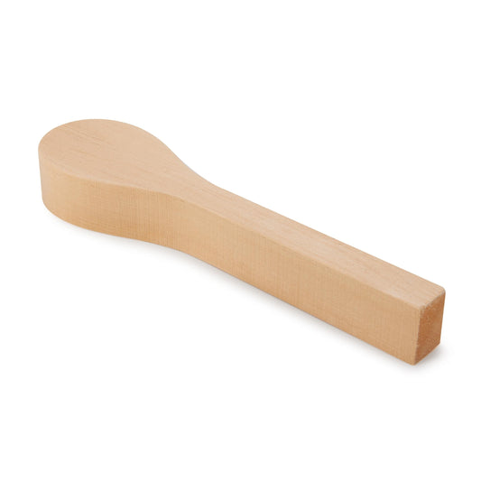 Basswood Spoon Carving Blank - 10" x 1-1/2" alt 0