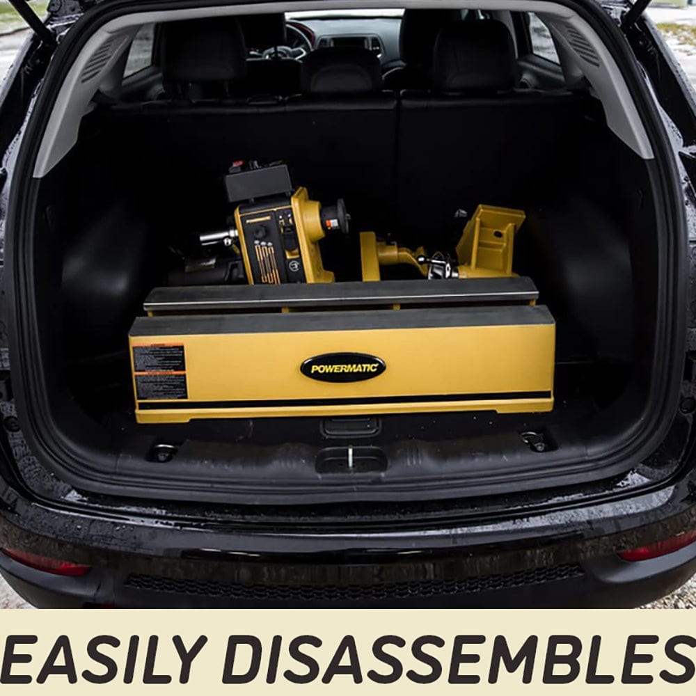 14" x 20" Woodworking Lathe with Stand - 1 HP 1 Ph 115V - PM2014