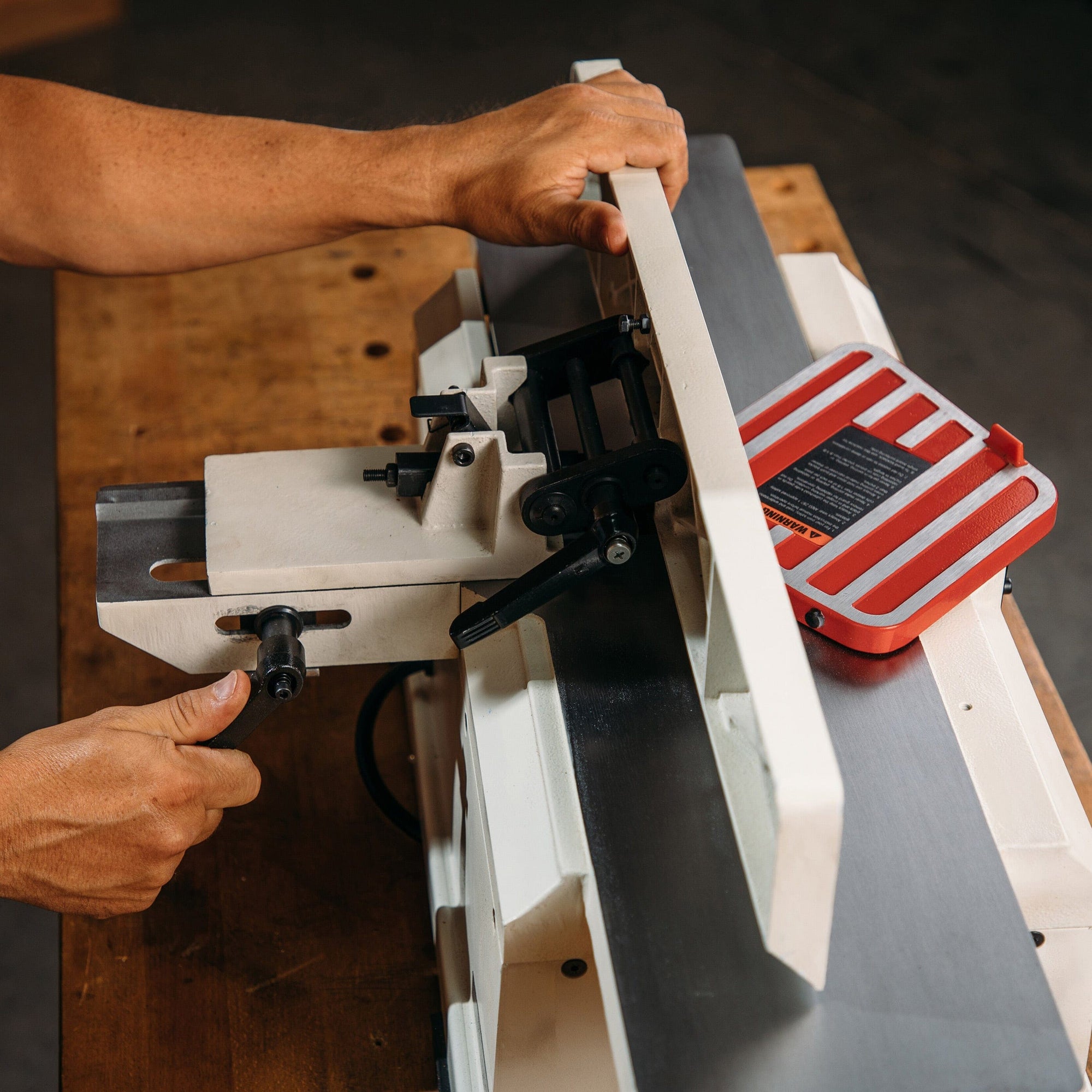 6" Benchtop Jointer - 1 HP 1 Ph 115V - Helical Cutterhead - JJ-6HHBT alt 0