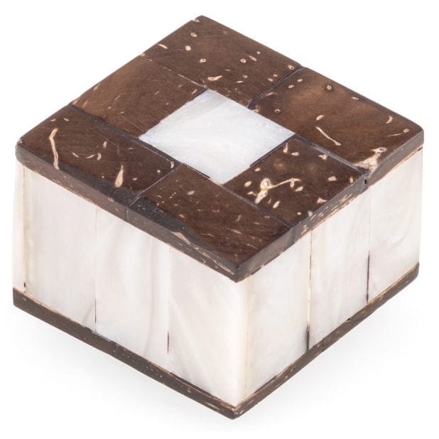 Eclectic Knob, 1-3/16" D, Chocolate, Pearl alt 0