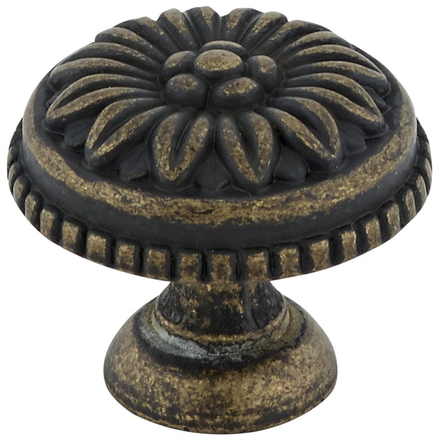 Traditional Knob, 1-3/16" D, Antique English alt 0