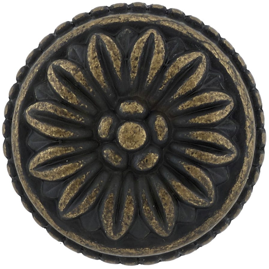 Traditional Knob, 1-3/16" D, Antique English alt 0