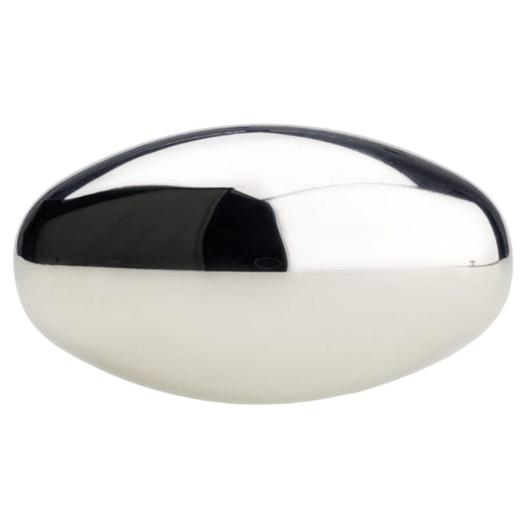 Traditional Knob, 1-31/32" x 1-3/32", Polished Nickel alt 0