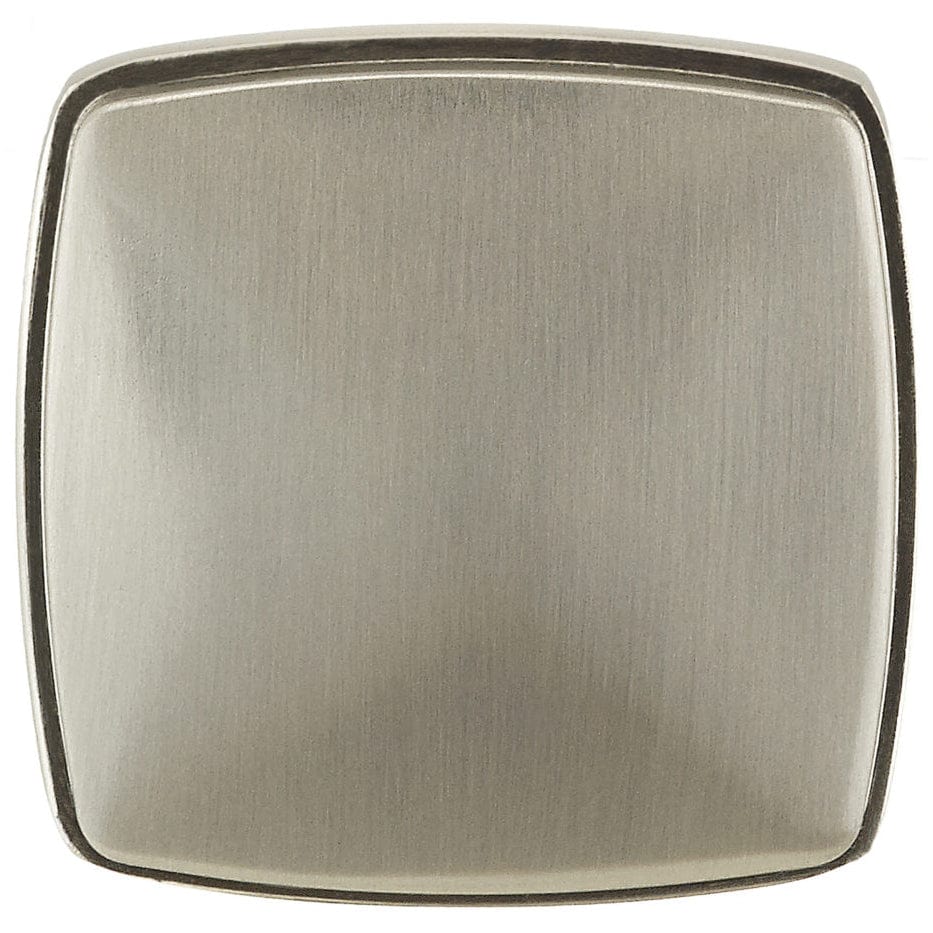 Transitional Knob, 1-11/16" x 1-11/16", Brushed Nickel alt 0