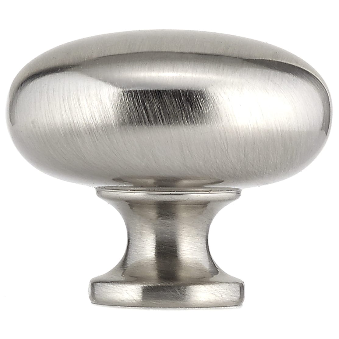 Contemporary Knob, 1-1/4" D, Brushed Nickel alt 0