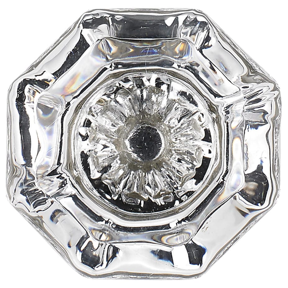 Eclectic Knob, 1-5/16" D, Matte Nickel, Clear alt 0