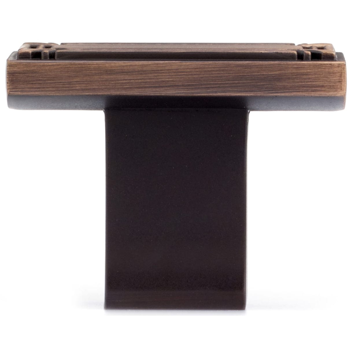 Traditional Knob, 1-11/16" x 7/8", Brushed Oil-Rubbed Bronze alt 0