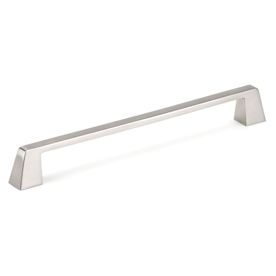 Contemporary Pull, 8-13/16" Center-to-Center, Brushed Nickel alt 0