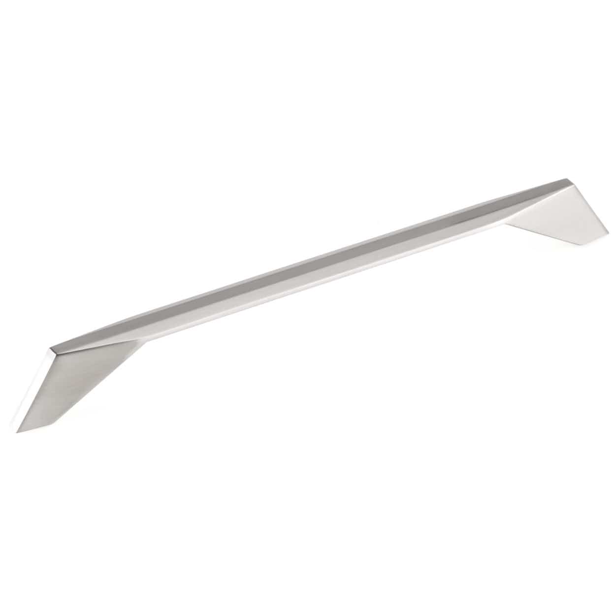 Contemporary Pull, 8-13/16" Center-to-Center, Brushed Nickel alt 0
