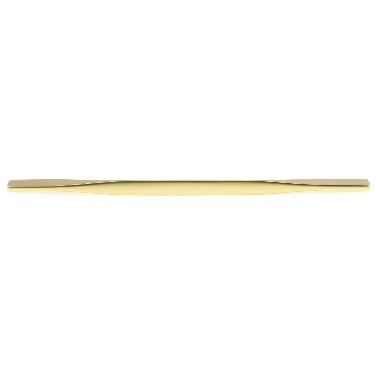 Contemporary Pull, 8-13/16" to 10-1/8" Center-to-Center, Brushed Gold alt 0