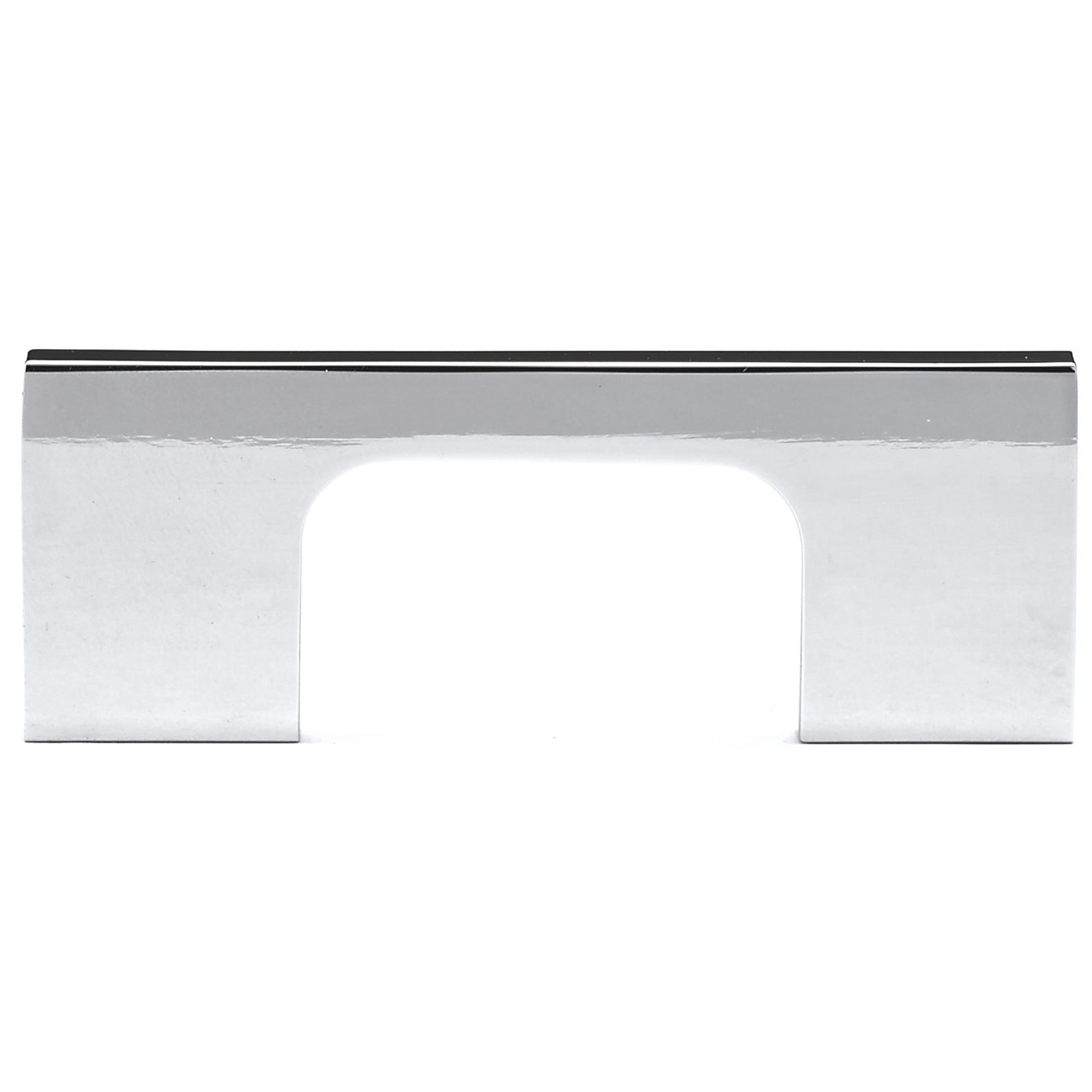 Contemporary Pull, 2-1/2" Center-to-Center, Chrome alt 0