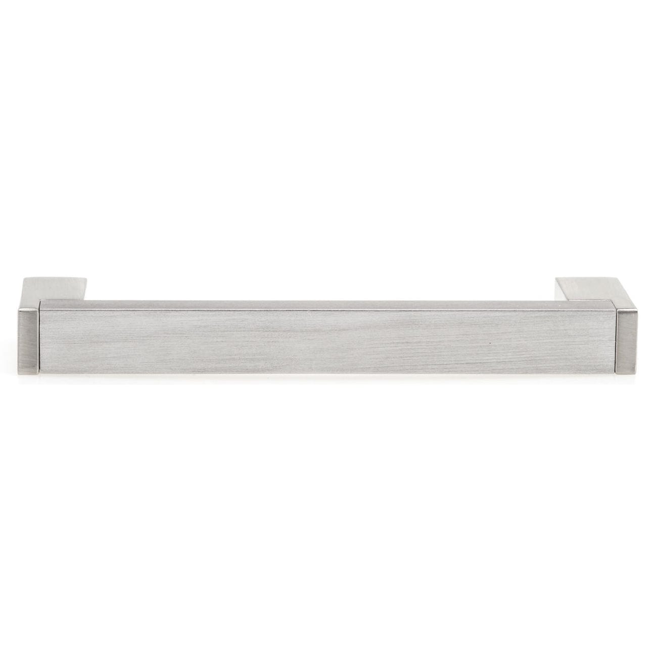 Contemporary Pull, 3-3/4" Center-to-Center, Brushed Nickel alt 0