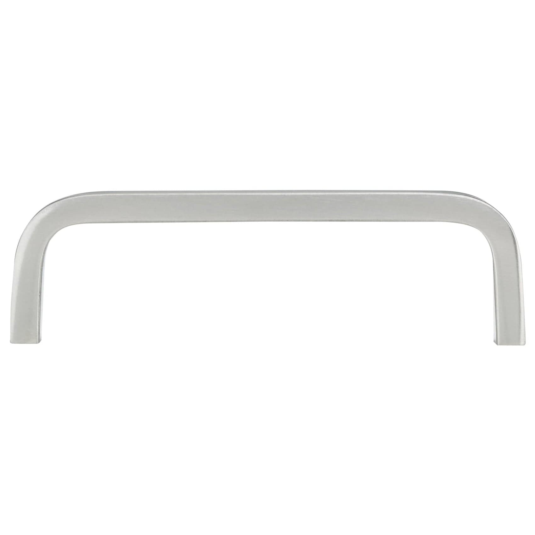 Contemporary Pull, 3-3/4" Center-to-Center, Stainless Steel alt 0