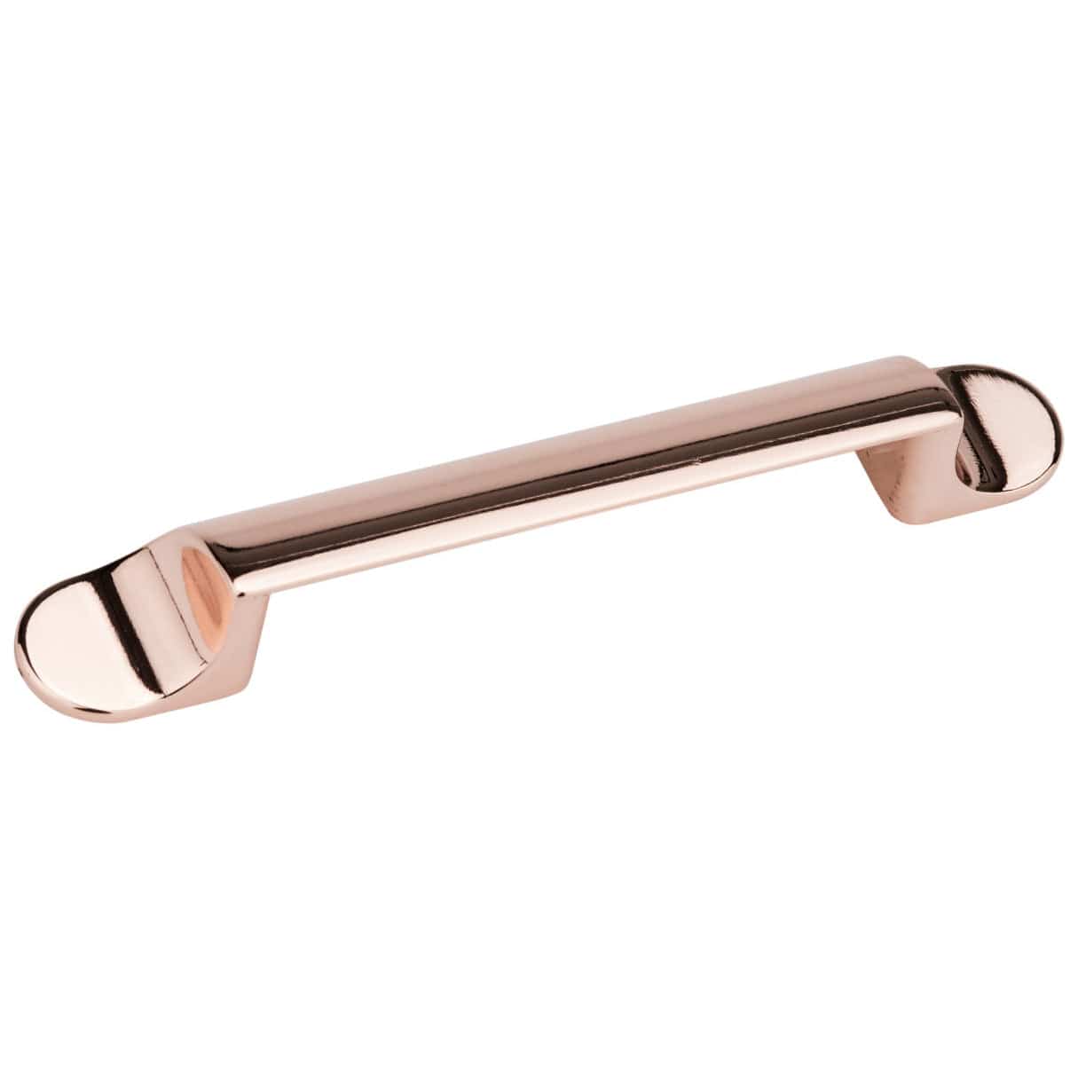 Contemporary Pull, 3-3/4" Center-to-Center, Polished Copper alt 0