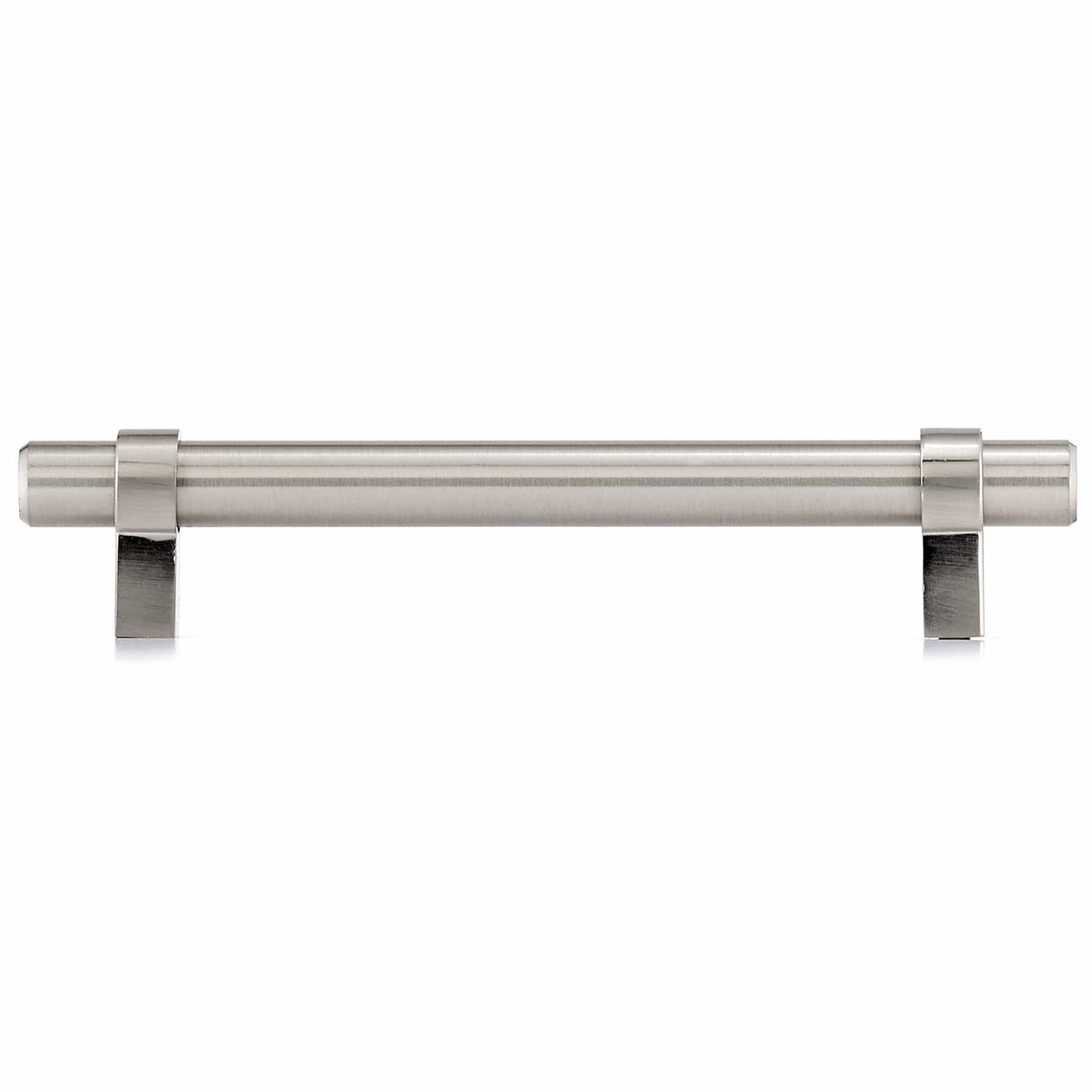 Contemporary Pull, 5-1/16" Center-to-Center, Brushed Nickel alt 0