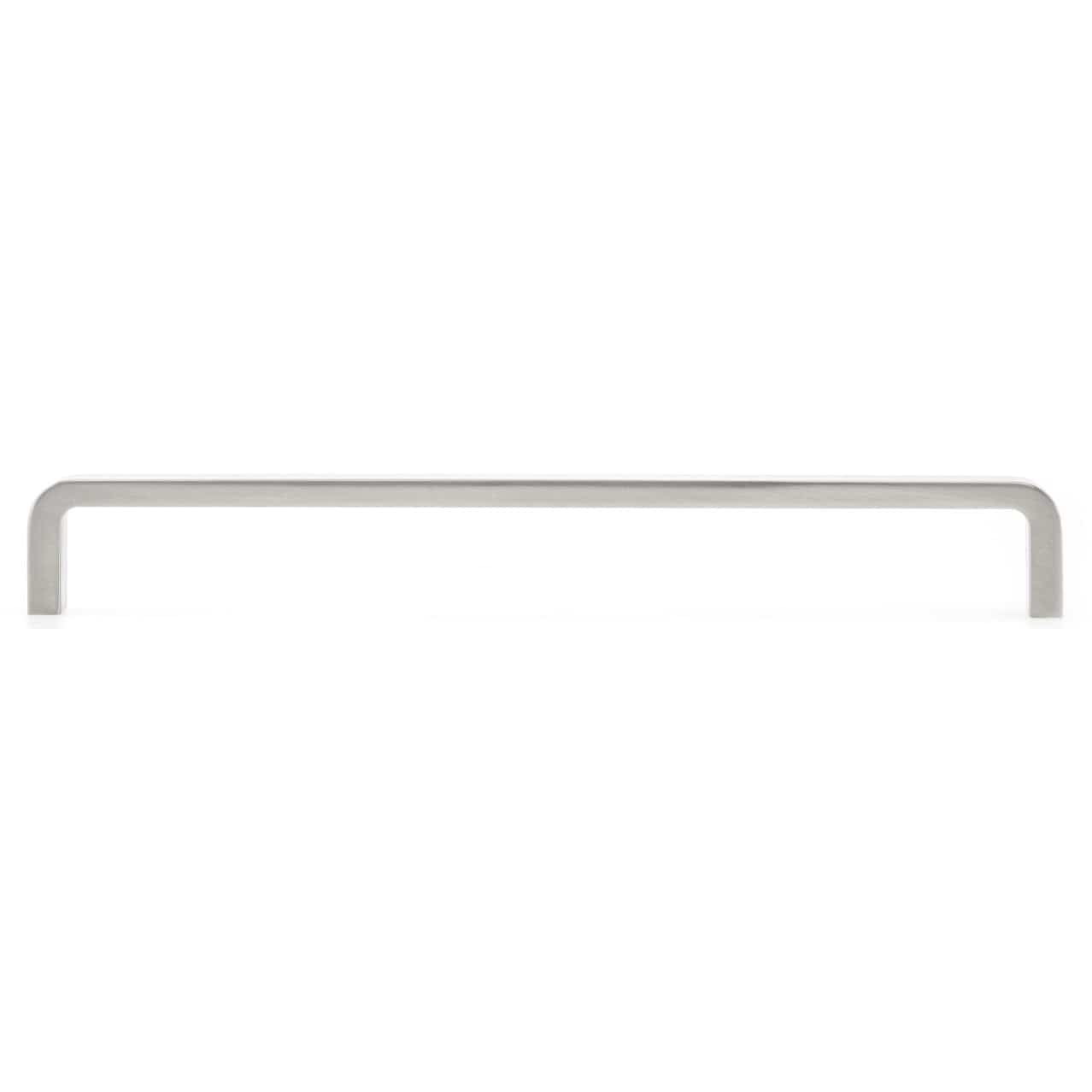 Contemporary Pull, 8" Center-to-Center, Brushed Nickel alt 0