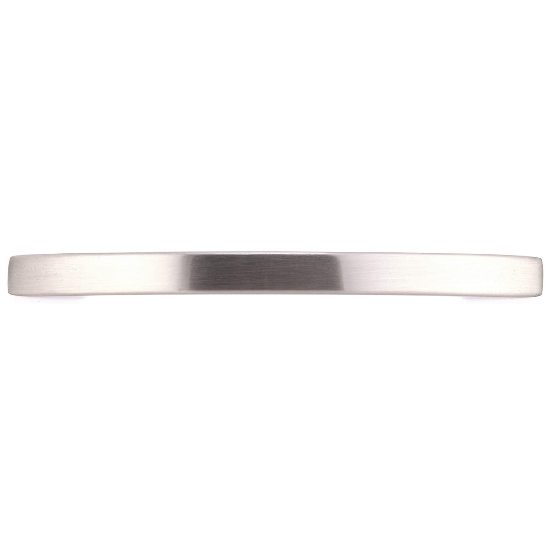 Contemporary Pull, 3-3/4" Center-to-Center, Brushed Nickel alt 0