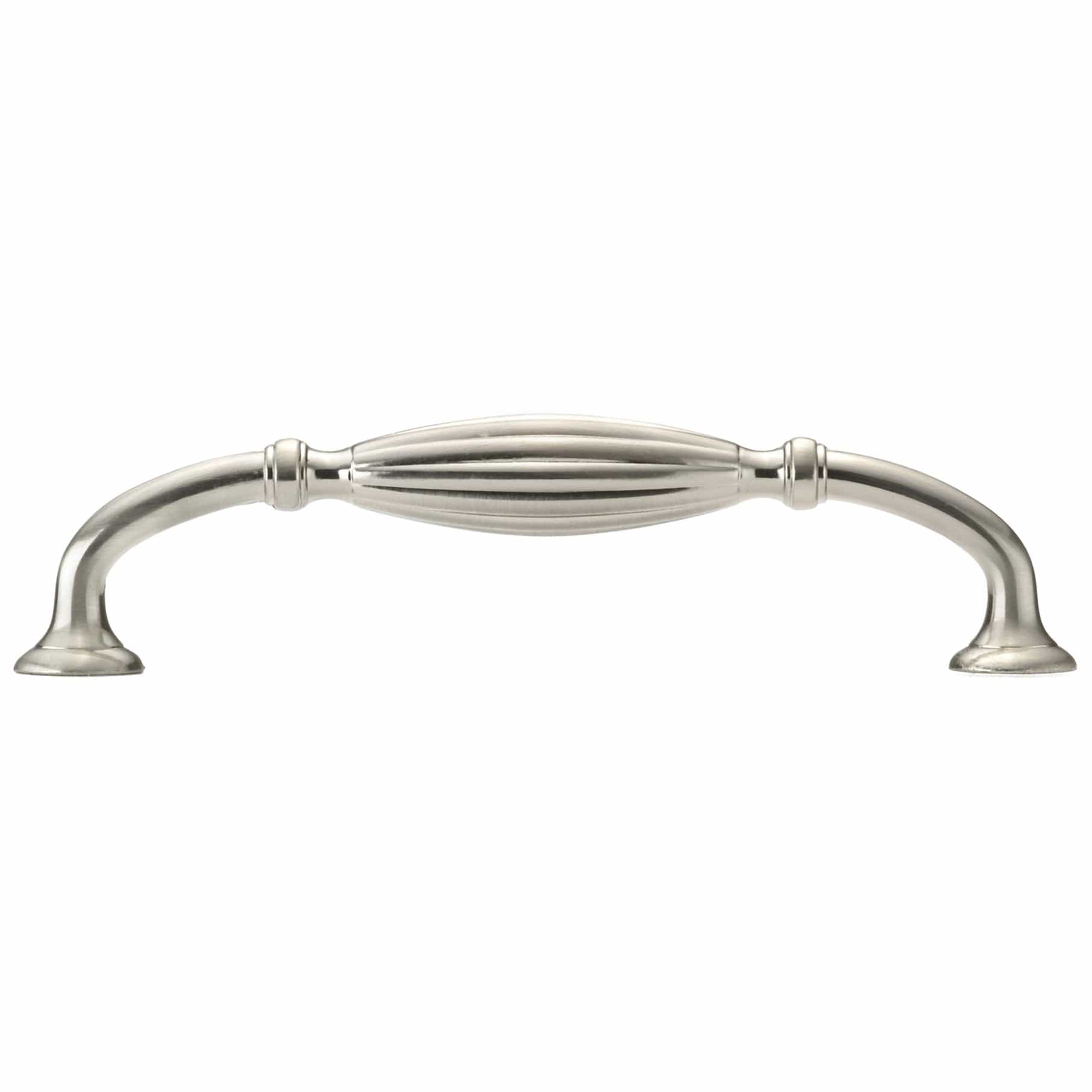 Traditional Pull, 5-1/16" Center-to-Center, Brushed Nickel alt 0