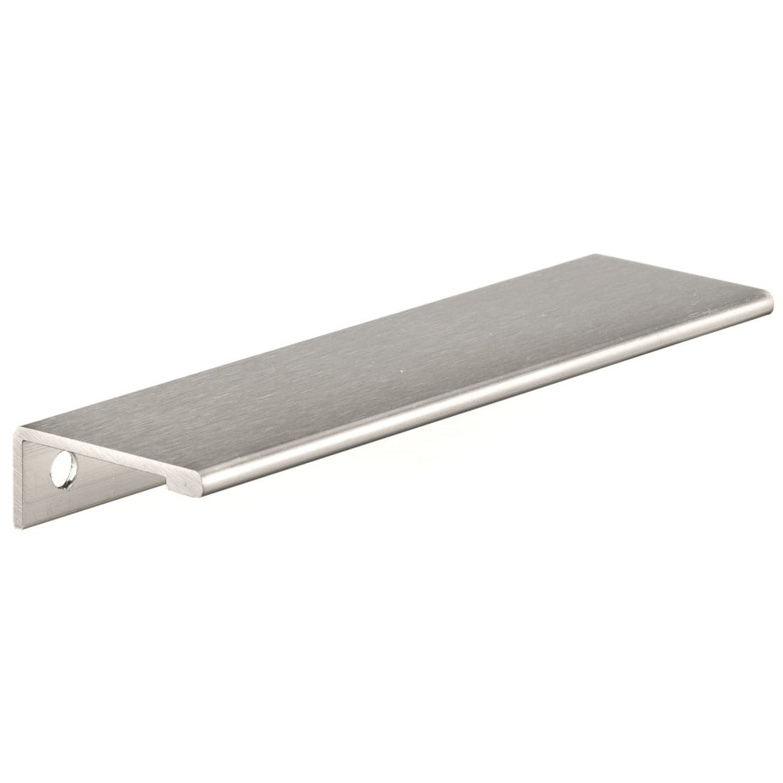 Contemporary Edge Pull, 5-1/16" Center-to-Center, Stainless Steel alt 0