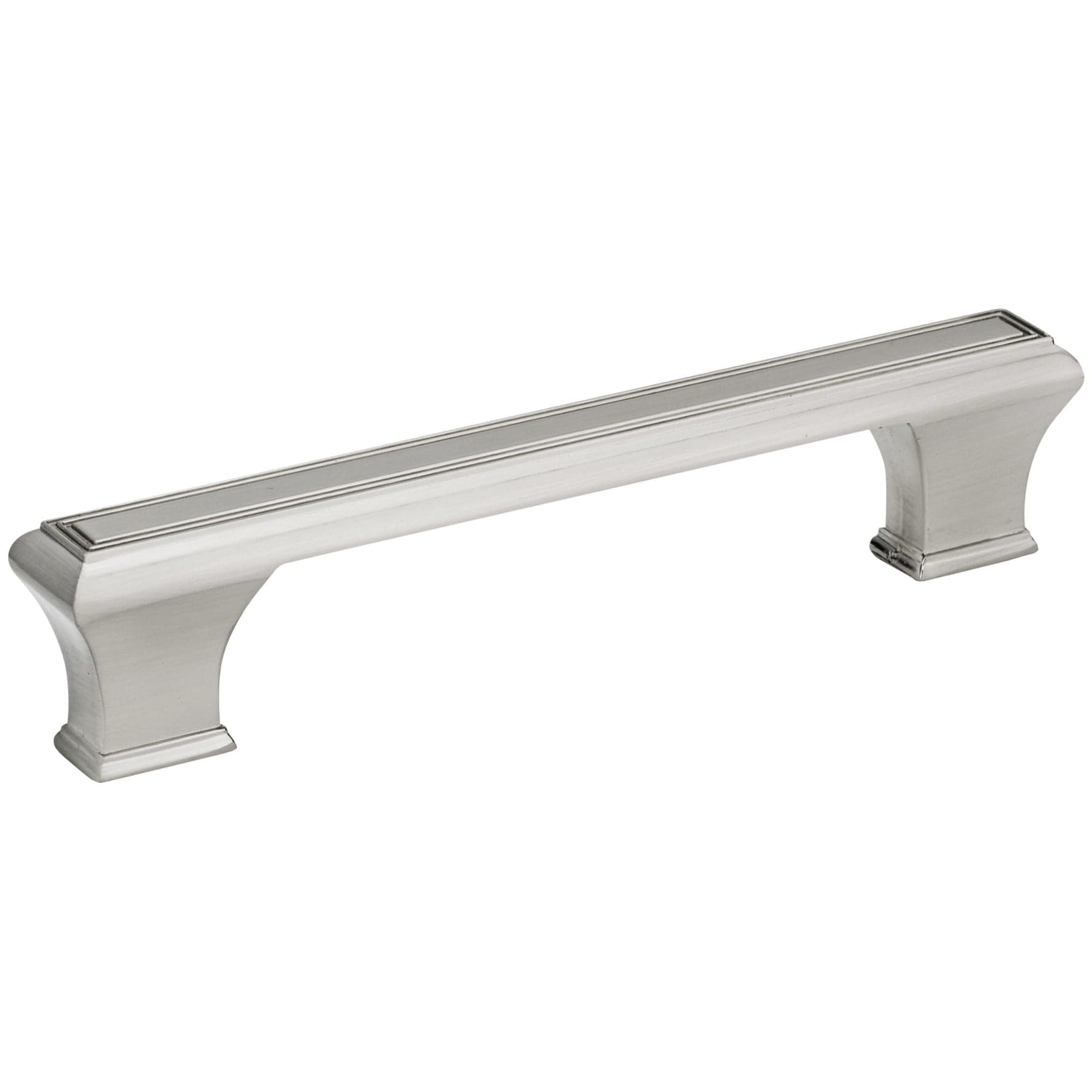 Traditional Pull, 5-1/16" Center-to-Center, Brushed Nickel alt 0