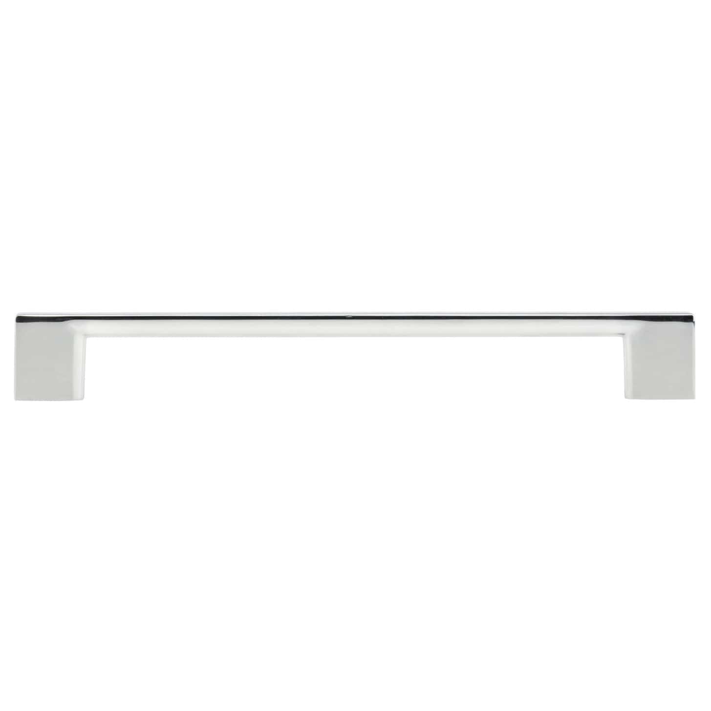 Contemporary Pull, 7-9/16" Center-to-Center, Chrome alt 0