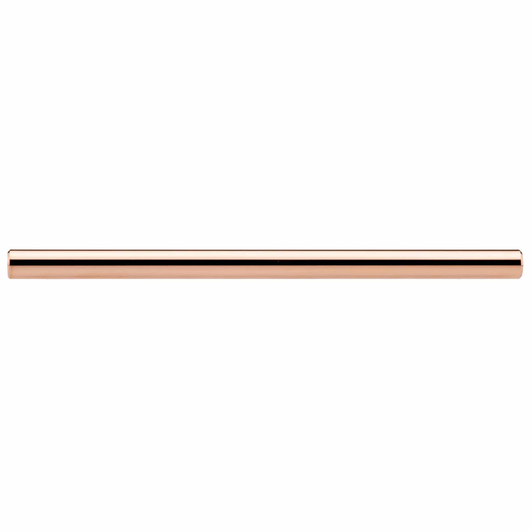 Contemporary Pull, 6-5/16" Center-to-Center, Polished Copper alt 0