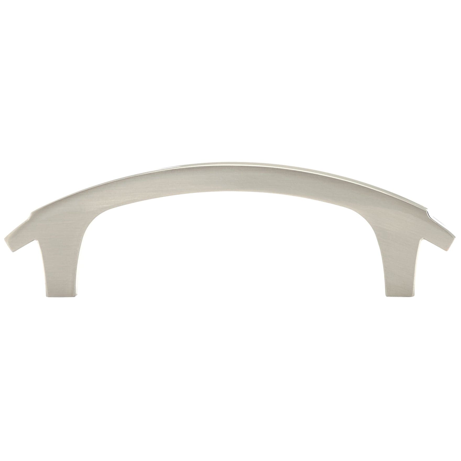Contemporary Pull, 3" Center-to-Center, Brushed Nickel alt 0