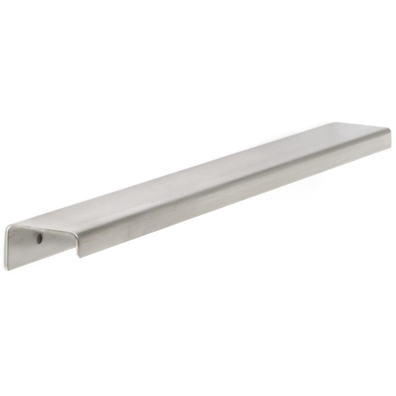 Contemporary Edge Pull, 11" Center-to-Center, Stainless Steel alt 0