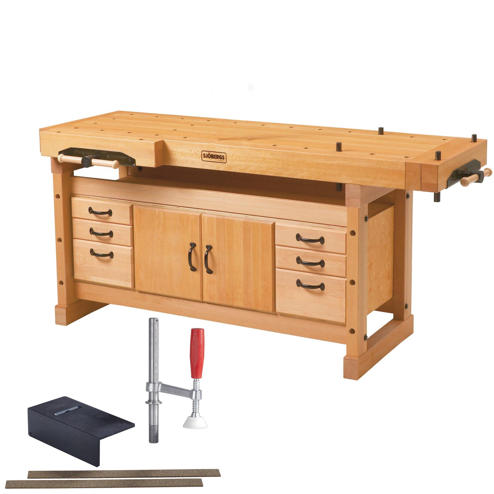 Elite 2000 Workbench with SM04 Storage Cabinet and Accessory Kit alt 0