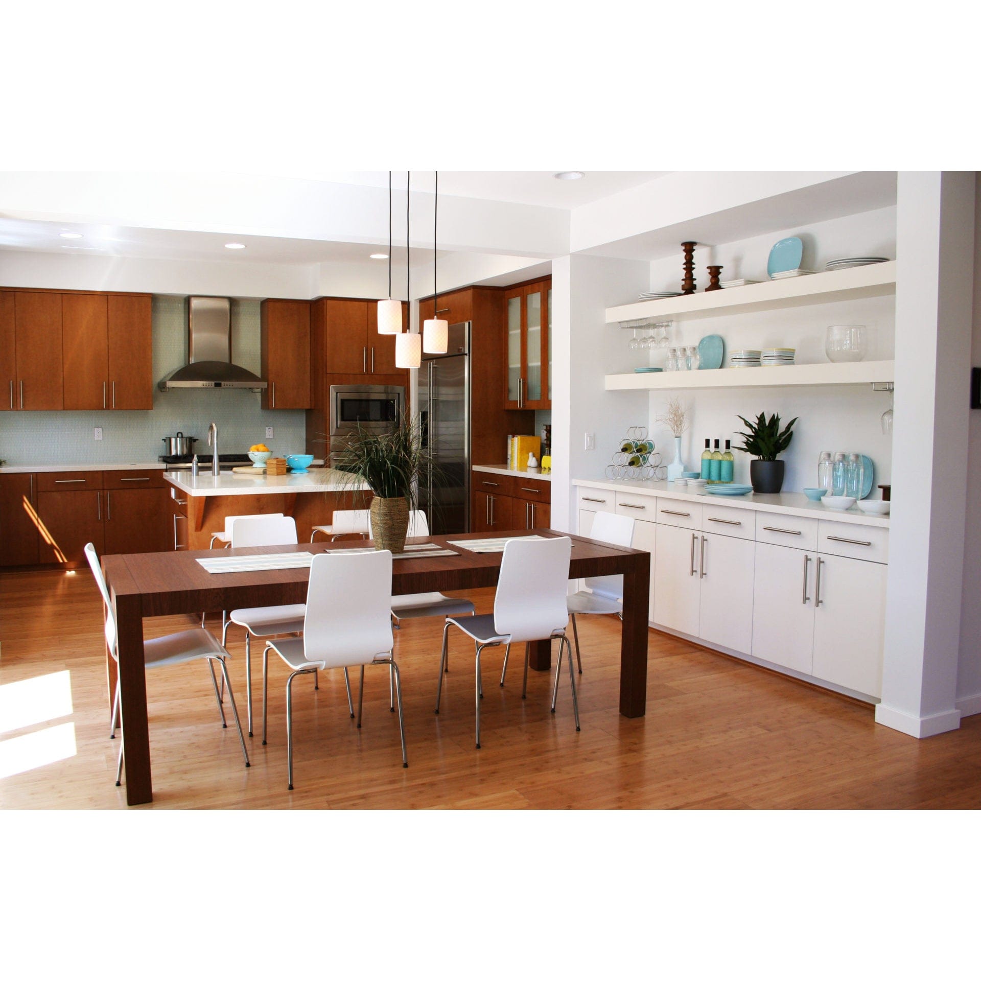 4" x 3/4" Flush Bolt Brushed Nickel alt 0