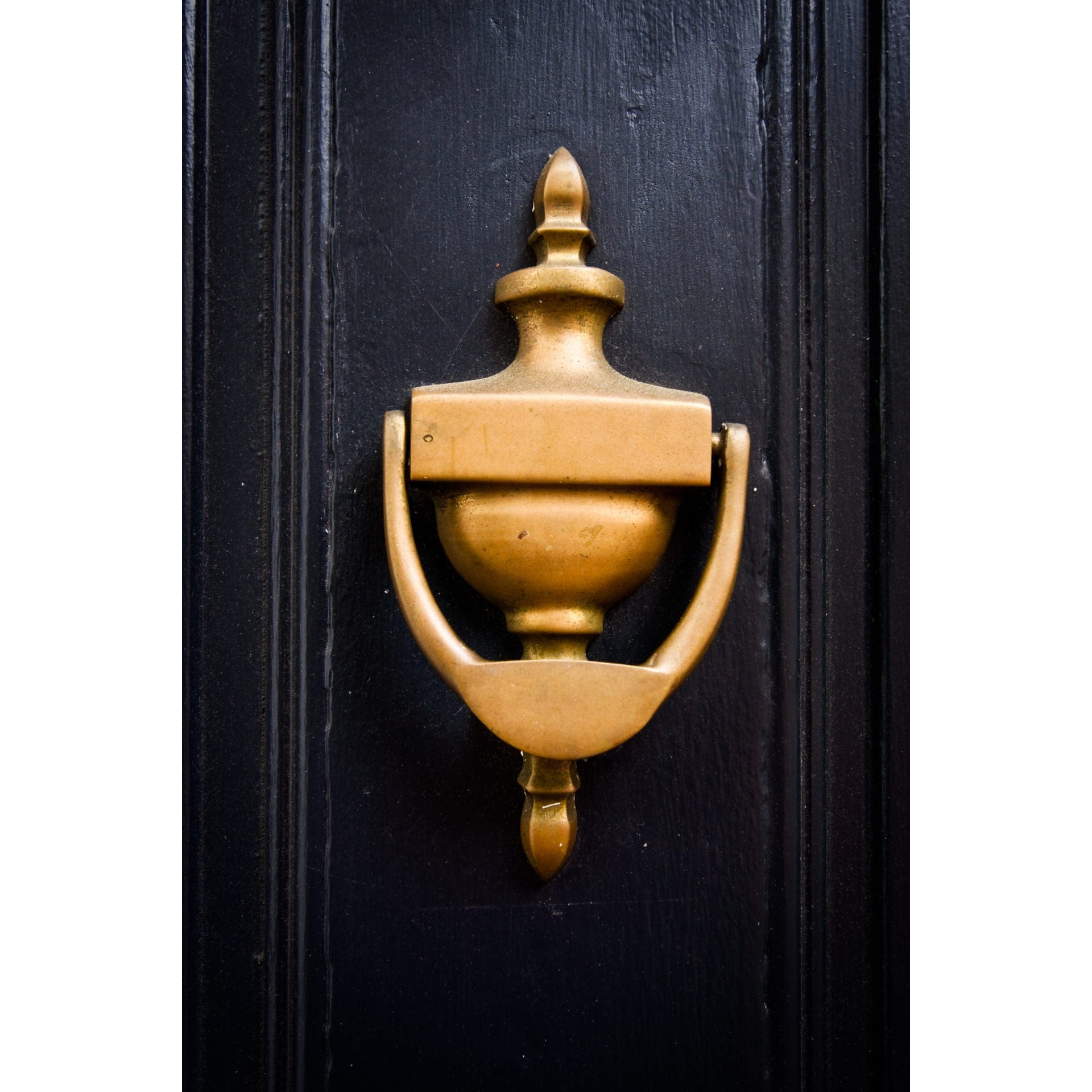 Door Knocker Satin Chrome 6 1/4" (159 mm) alt 0