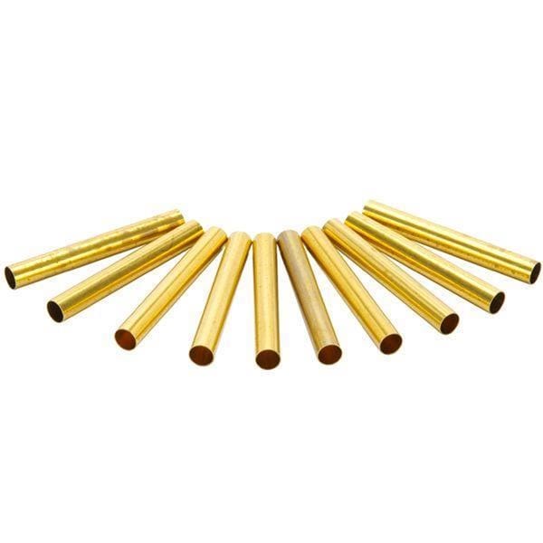 Replacement Brass Tubes for 7 mm Slim Style Schmidt Click Pen Kits - 5 Pair alt 0